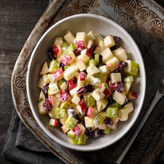 Cranberry Waldorf Salad – Rising and Shining